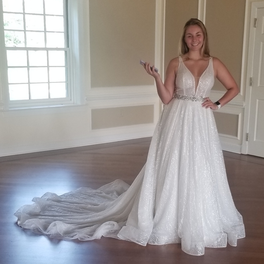 Wedding dress or padget gown